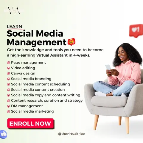 Social Media Virtual Assistant Course
